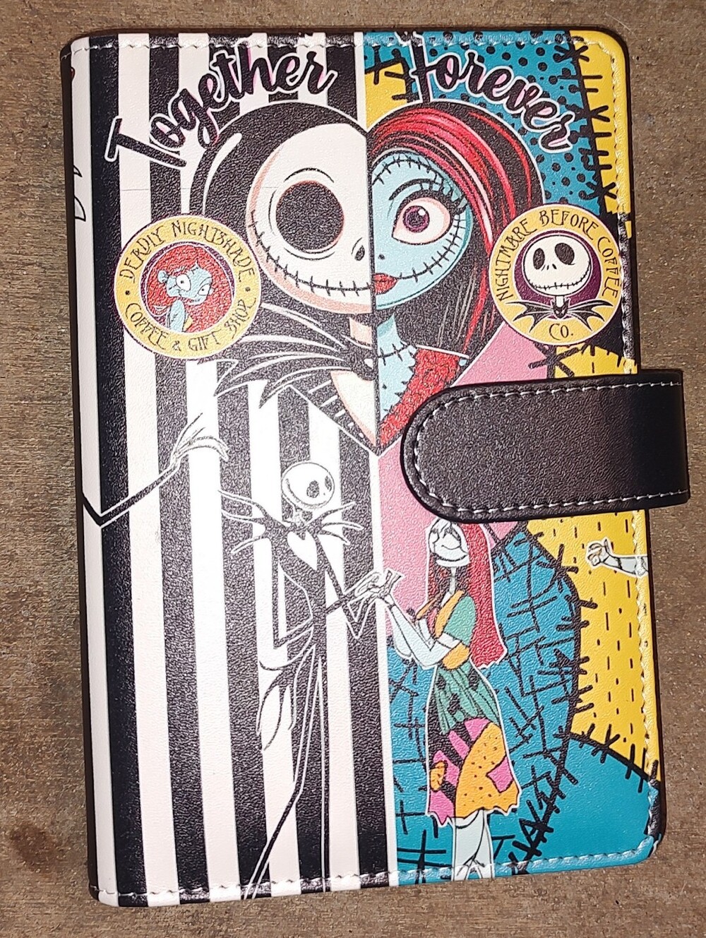 New! A6 Size Jack And Sally Binder Notebook With Paper